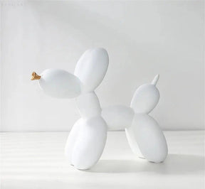 Sculpture de Ballon en Résine - Élégante Décoration Ludiques pour Intérieur