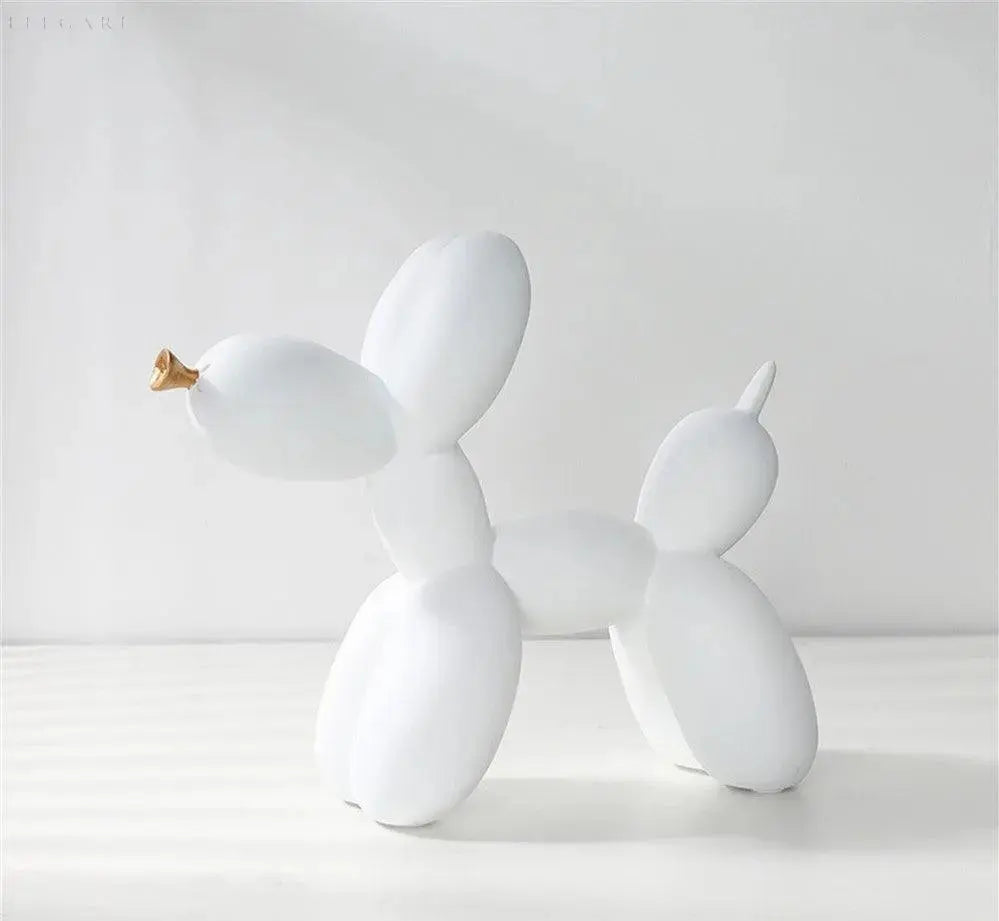 Sculpture de Ballon en Résine - Élégante Décoration Ludiques pour Intérieur