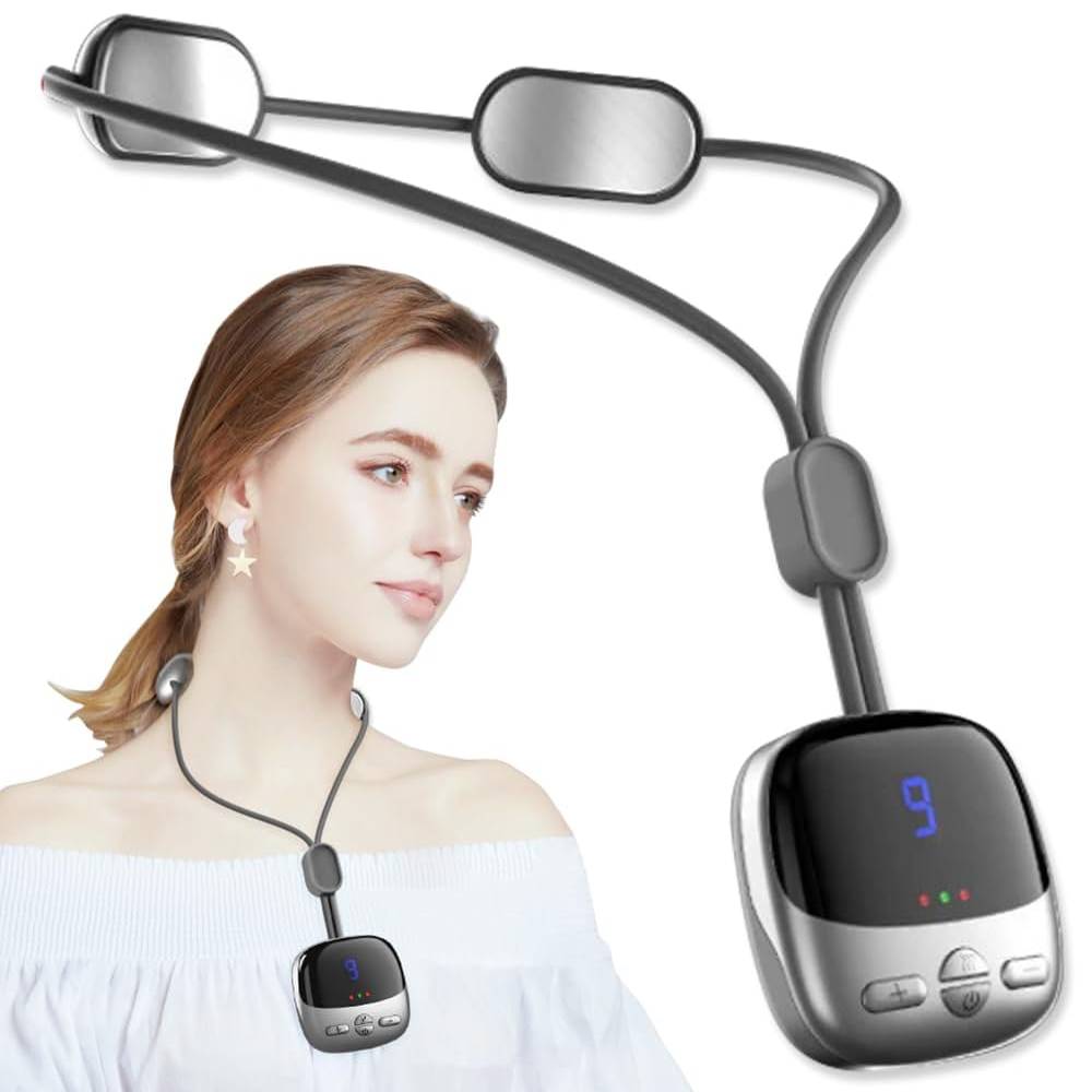 Massager Électrique pour le Cou - Thérapie par Chaleur et Pulsations Relaxantes