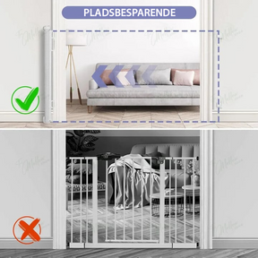 Barrière de Sécurité Rétractable - Protection Élégante pour Enfants et Animaux