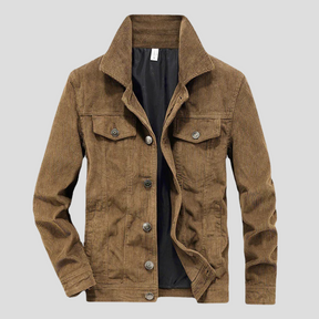 Veste en Velours Côtelé pour Homme - Coupe Slim et Style Élégant