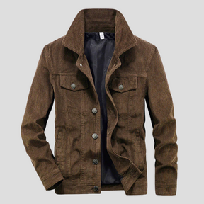 Veste en Velours Côtelé pour Homme - Coupe Slim et Style Élégant