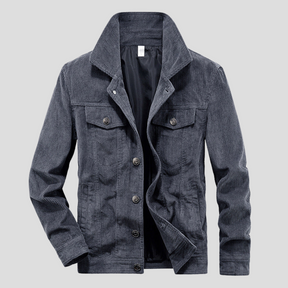 Veste en Velours Côtelé pour Homme - Coupe Slim et Style Élégant