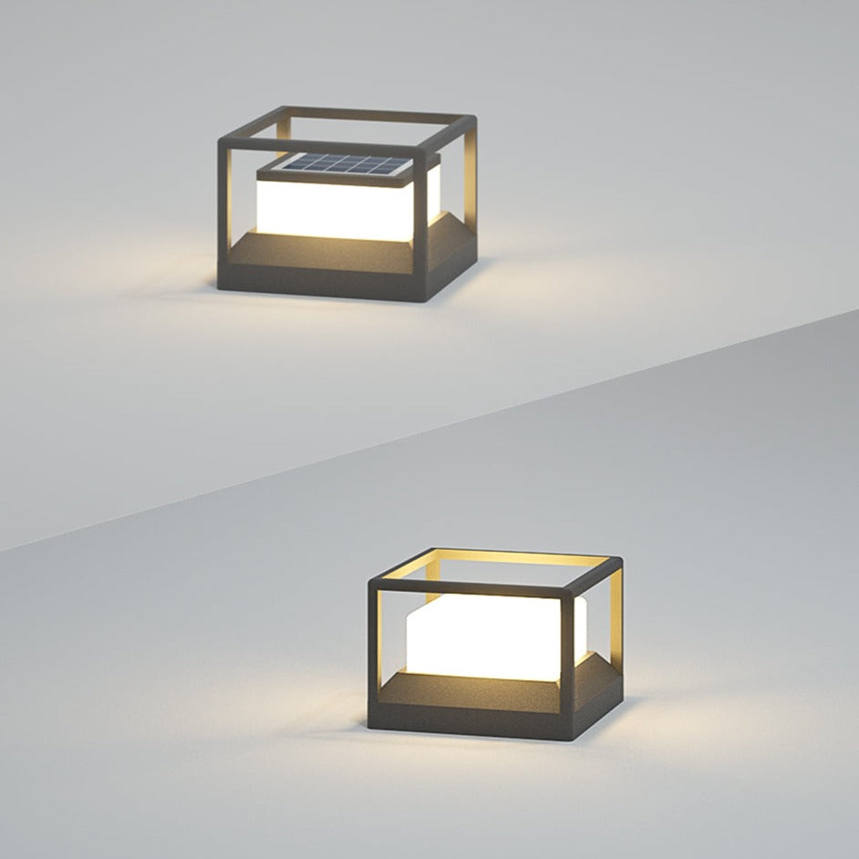 Lampe Solaire pour Terrasse - Éclairage Élégant et Écologique
