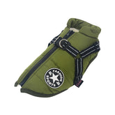 Manteau pour Chien Isolé avec Harnais - Protection et Confort par Tous les Temps