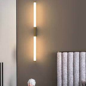 Applique Murale en Or Minimaliste - Éclairage Sophistiqué et Durable