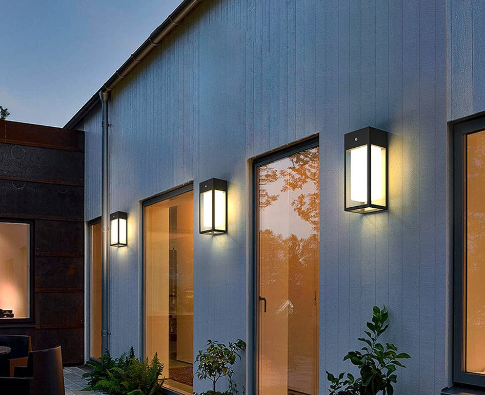 Lampe Murale Solaire Intelligente - Éclairage Durable et Résistant aux Intempéries