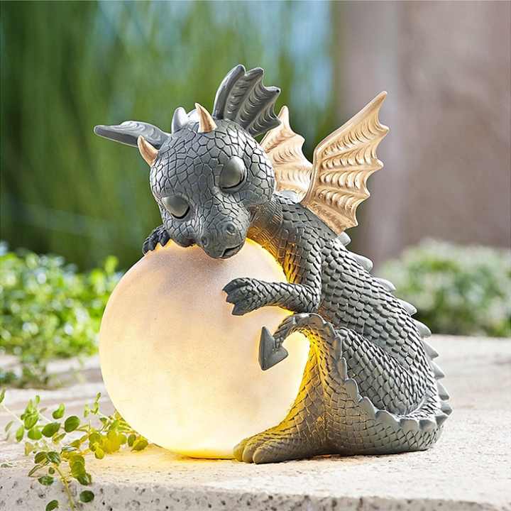 Lampe de Table LED Dragon - Ambiance Apaisante et Design Unique