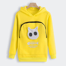 Pull d'Étreinte pour Animaux - Confort en Coton avec Poche Amovible