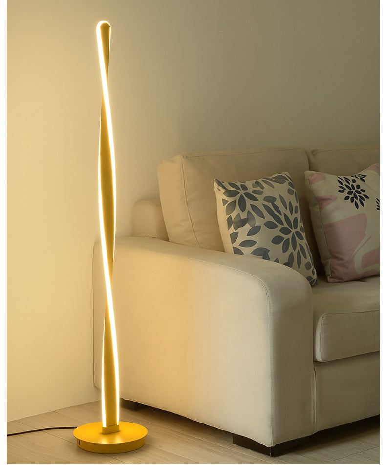 Lampe de Sol Dimmable en Aluminium - Éclairage Économe en Énergie et Élégant