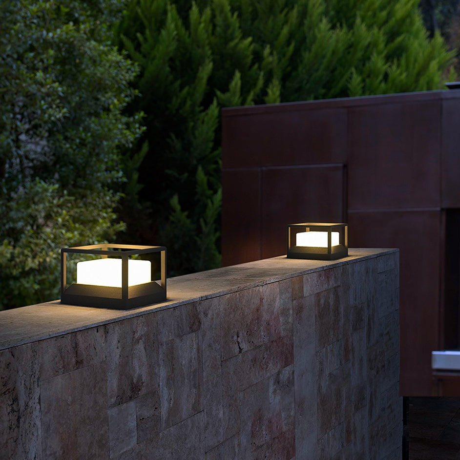Lampe Solaire pour Terrasse - Éclairage Élégant et Écologique