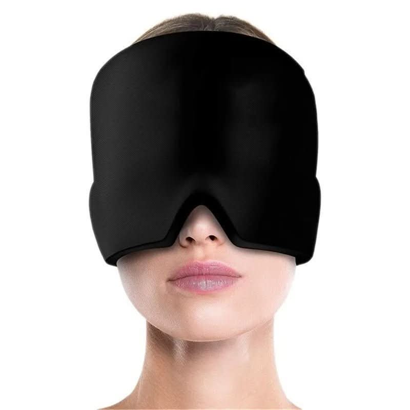 Masque de Relaxation pour Maux de Tête - Soulagement Rapide à Chaud ou Froid