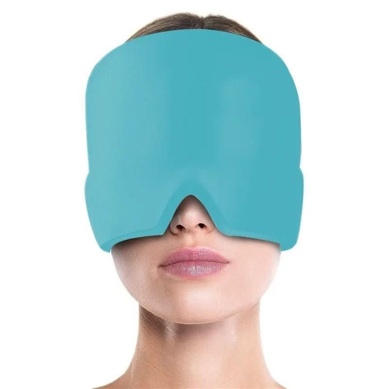 Masque de Relaxation pour Maux de Tête - Soulagement Rapide à Chaud ou Froid