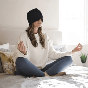 Masque de Relaxation pour Maux de Tête - Soulagement Rapide à Chaud ou Froid