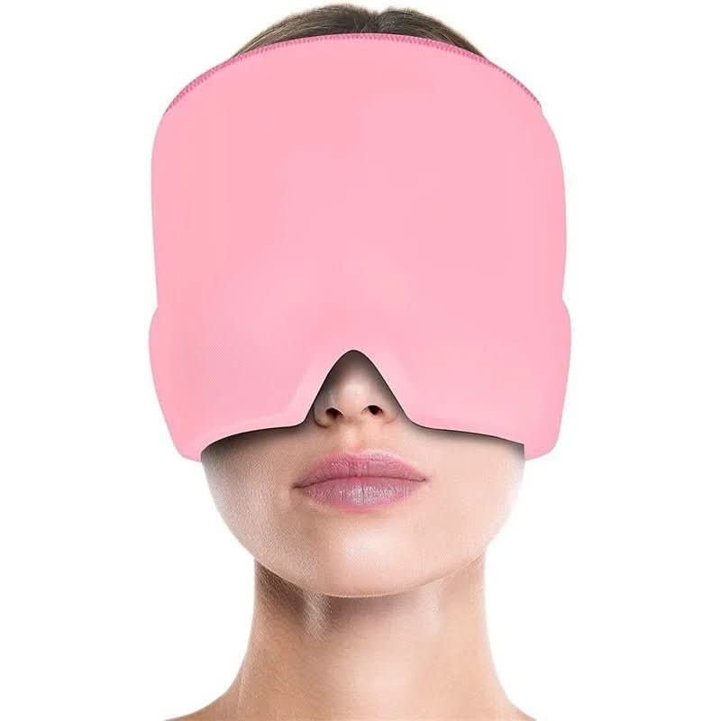 Masque de Relaxation pour Maux de Tête - Soulagement Rapide à Chaud ou Froid