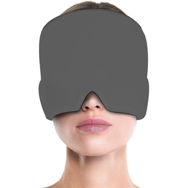Masque de Relaxation pour Maux de Tête - Soulagement Rapide à Chaud ou Froid