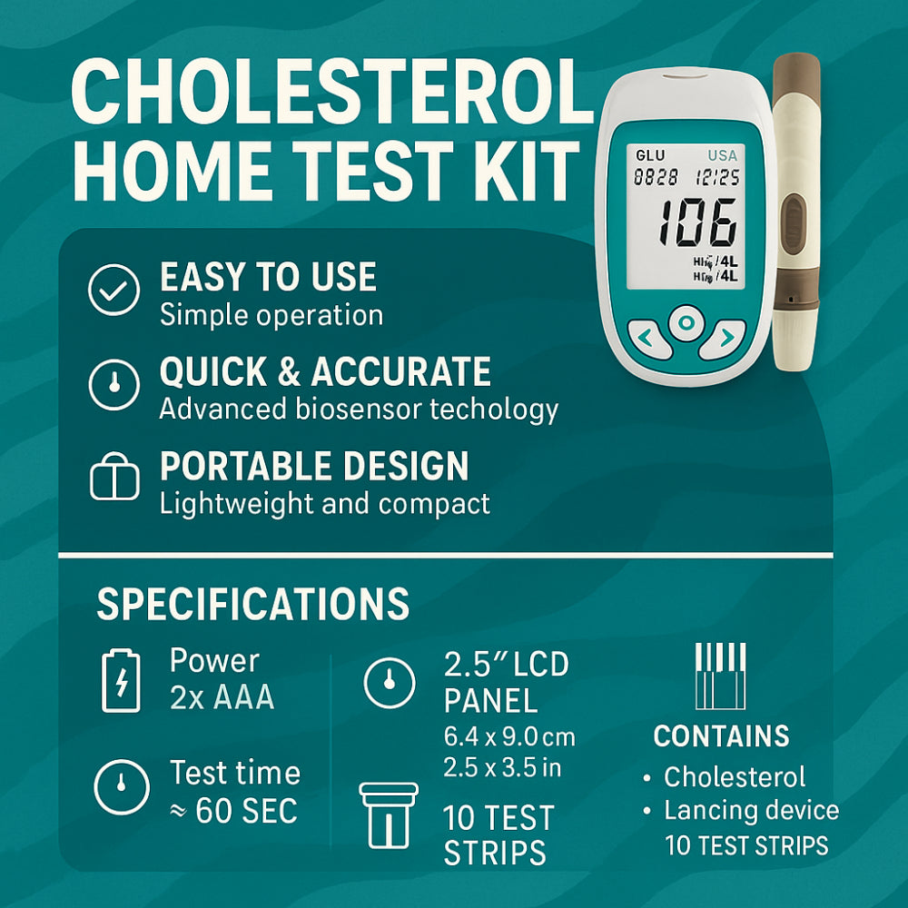 Testeur de Glucose Sanguin Précis | Compact et Facile à Utiliser