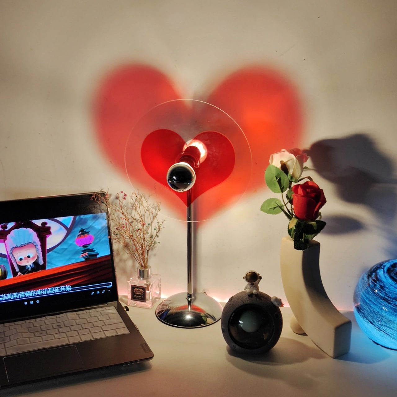 Lampe de Table LED Rechargeable - Éclairage Élégant et Romantique