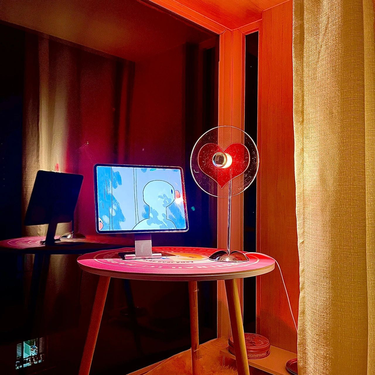 Lampe de Table LED Rechargeable - Éclairage Élégant et Romantique