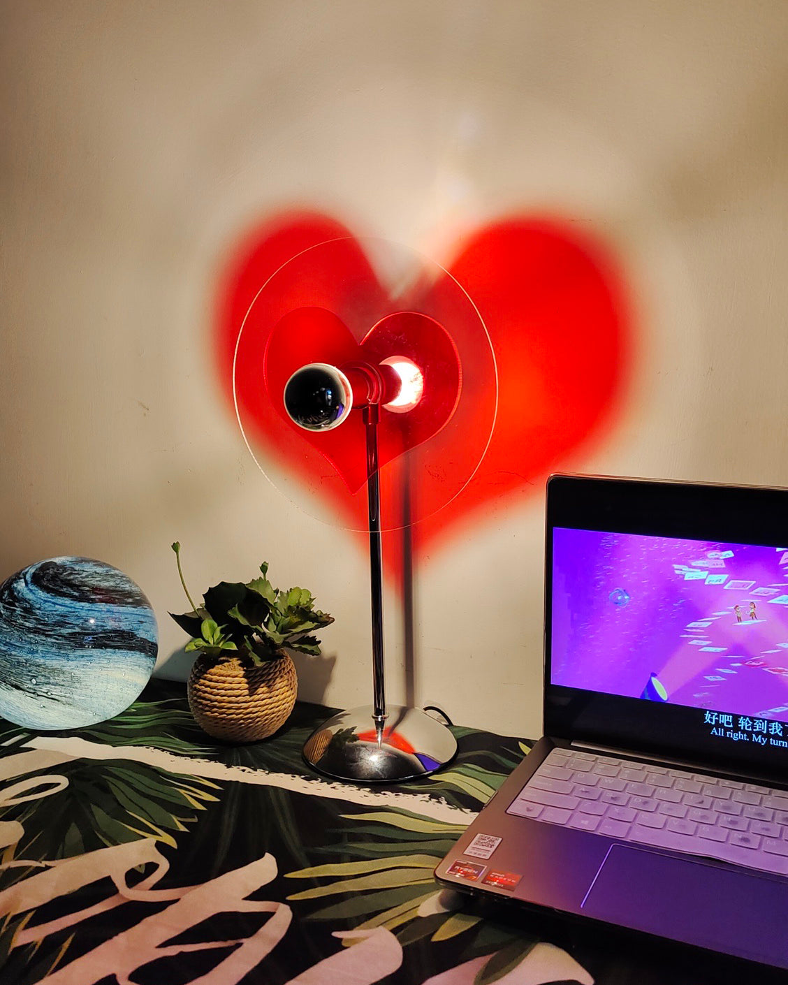 Lampe de Table LED Rechargeable - Éclairage Élégant et Romantique