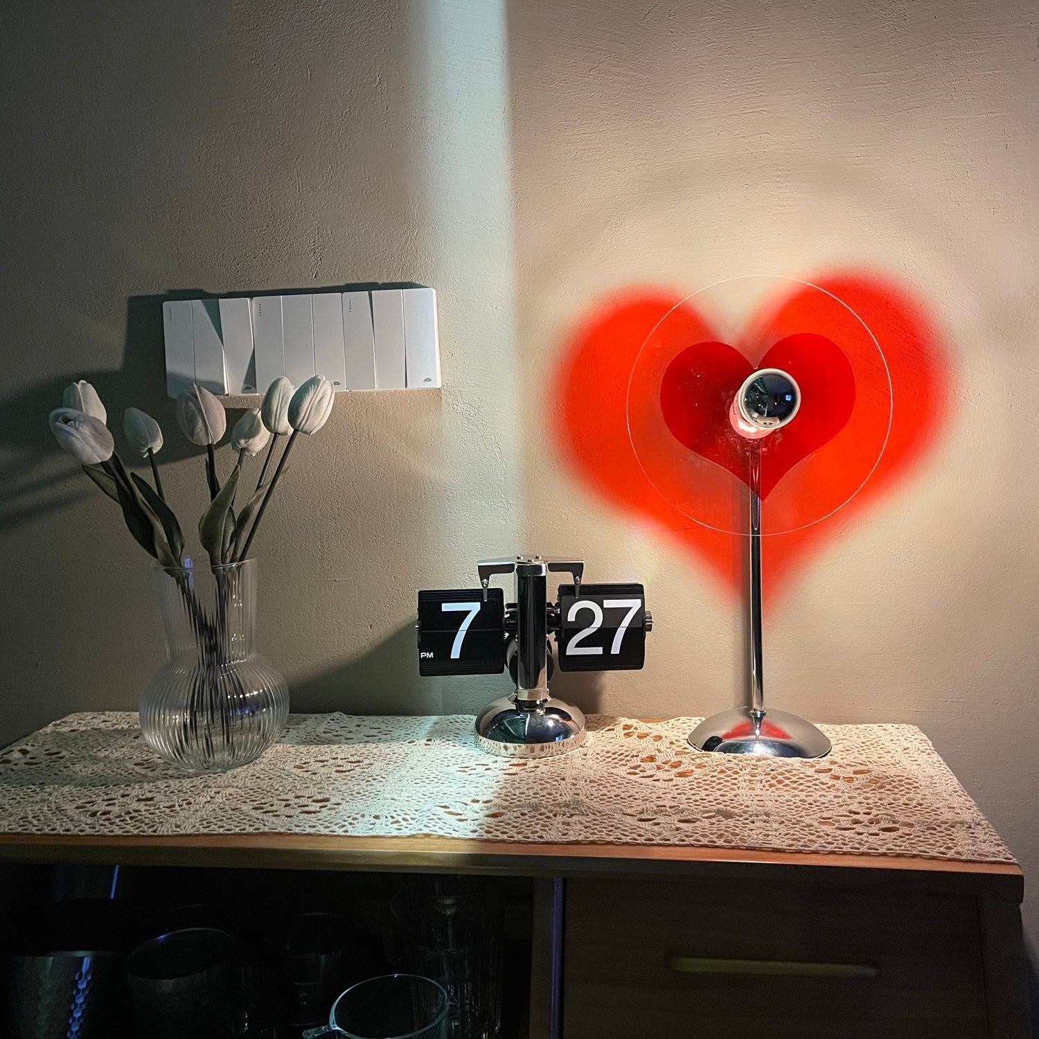 Lampe de Table LED Rechargeable - Éclairage Élégant et Romantique