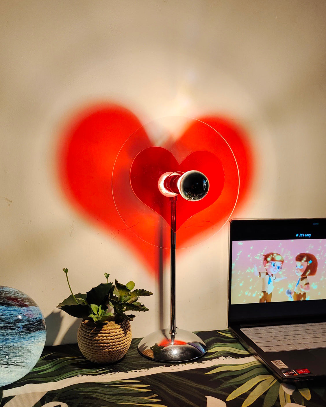 Lampe de Table LED Rechargeable - Éclairage Élégant et Romantique