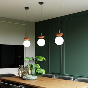 Lampe Suspendue Japonaise Nordique - Design Épuré et Atmosphère Apaisante