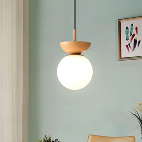 Lampe Suspendue Japonaise Nordique - Design Épuré et Atmosphère Apaisante