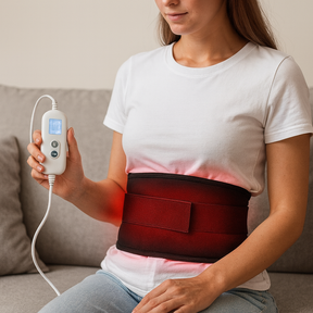 Ceinture Lombaire Chauffante Infrarouge - Soutien Ajustable et Confort Optimal