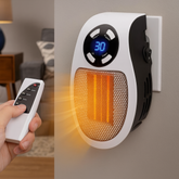 Chauffage Électrique Mural Compact - Télécommande et Économie d'Énergie