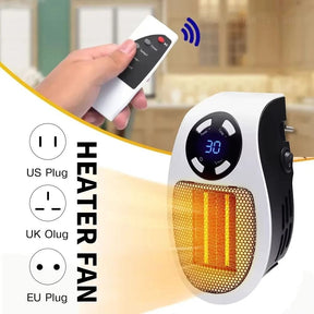 Chauffage Électrique Mural Compact - Télécommande et Économie d'Énergie