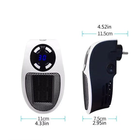 Chauffage Électrique Mural Compact - Télécommande et Économie d'Énergie