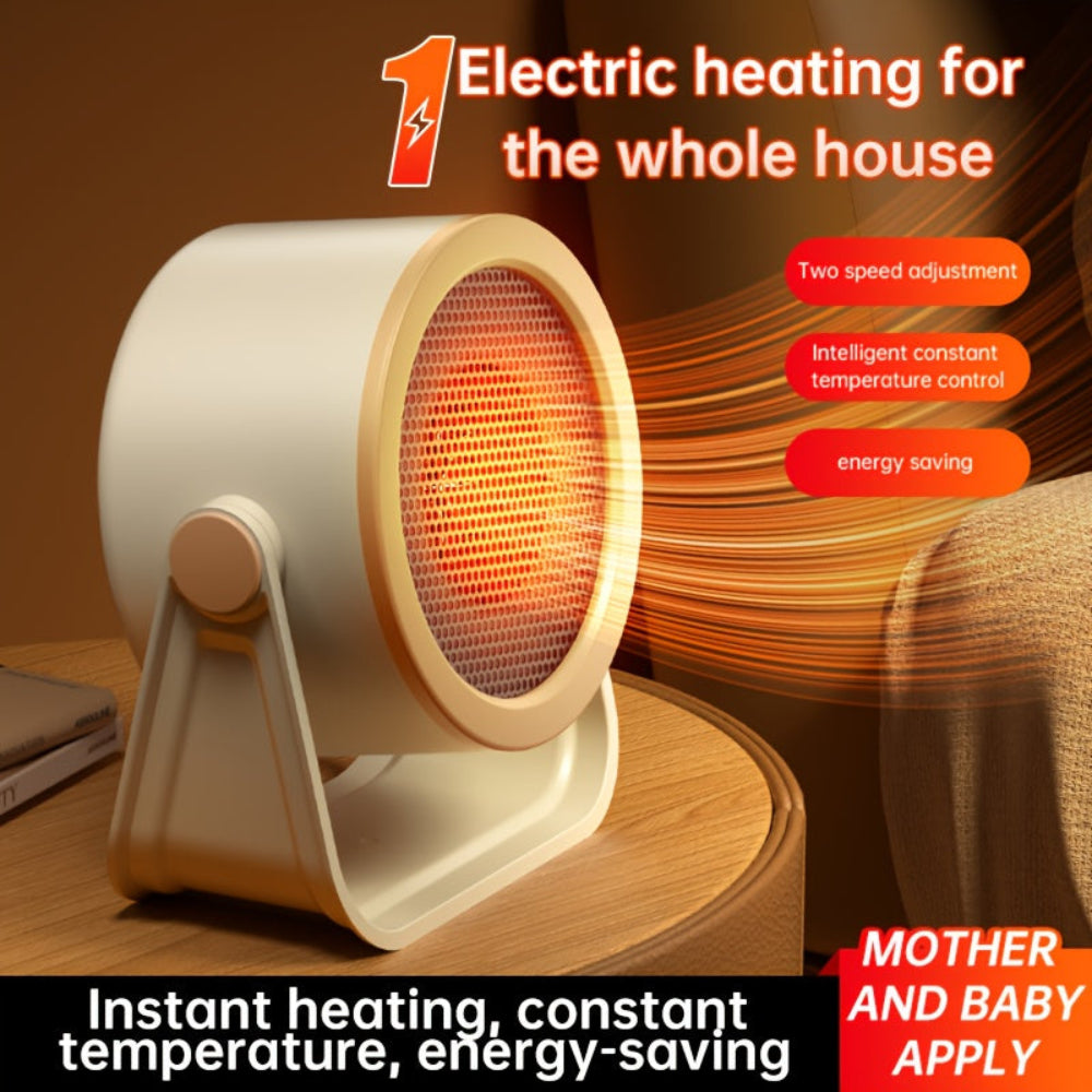 Chauffage d'appoint Électrique Portable - Chaleur Rapide et Silencieuse