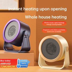 Chauffage d'appoint Électrique Portable - Chaleur Rapide et Silencieuse