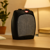 Chauffage d'appoint céramique électrique - Compact et sécurisé avec thermostat