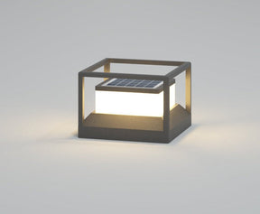 Lampe Solaire pour Terrasse - Éclairage Élégant et Écologique