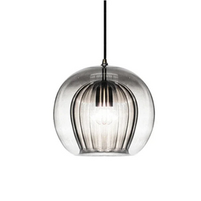 Lampe Suspendue en Verre - Design Minimaliste et Éclairage Doux
