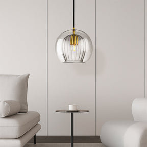Lampe Suspendue en Verre - Design Minimaliste et Éclairage Doux