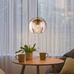 Lampe Suspendue en Verre - Design Minimaliste et Éclairage Doux
