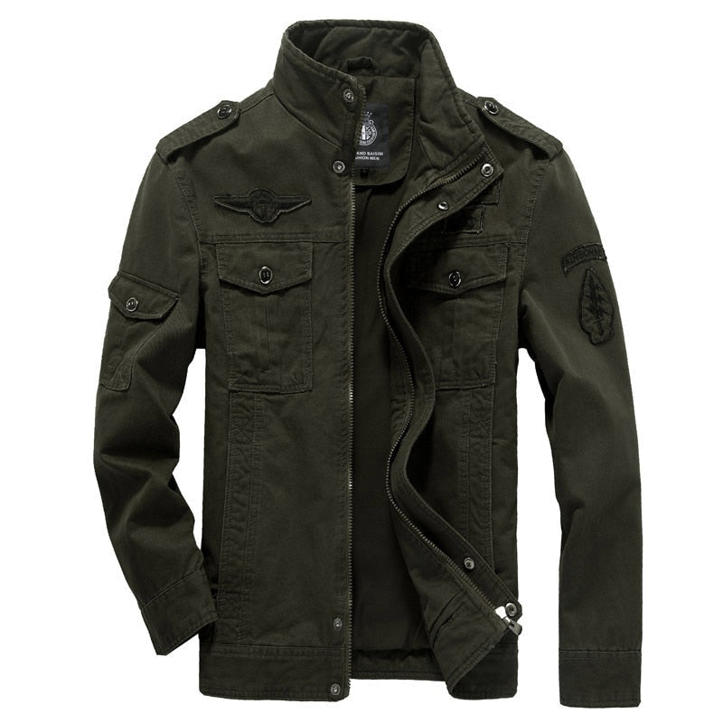 Veste Militaire pour Hommes - Résistante à l'Eau et Confortable