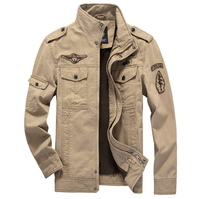 Veste Militaire pour Hommes - Résistante à l'Eau et Confortable