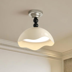 Plafonnier Moderne en Métal - Éclairage Élégant et Atmosphère Chaleureuse