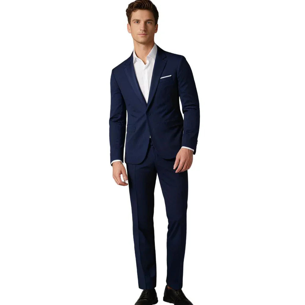 Ensemble de Costume Slim-Fit pour Hommes - Look Poli et Élégant pour Événements