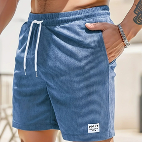 Shorts en Velours Côtelé Élastique - Confort et Style Intemporel