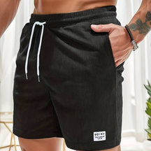 Shorts en Velours Côtelé Élastique - Confort et Style Intemporel