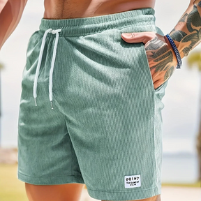 Shorts en Velours Côtelé Élastique - Confort et Style Intemporel