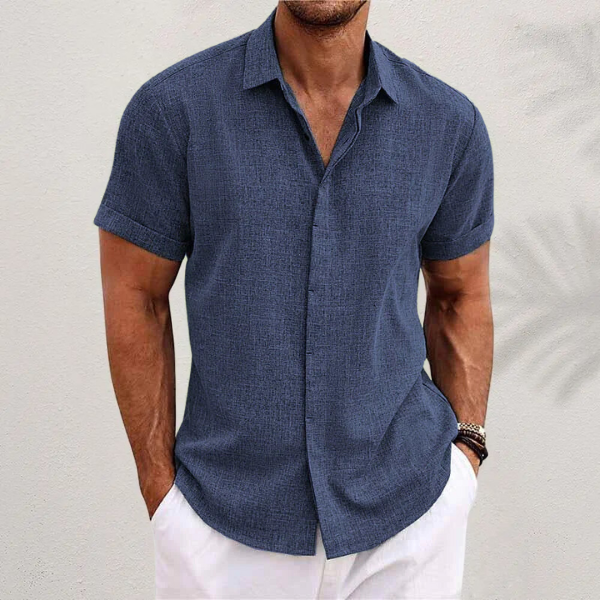 Chemise à Manches Courtes Légère - Confort et Style pour Été