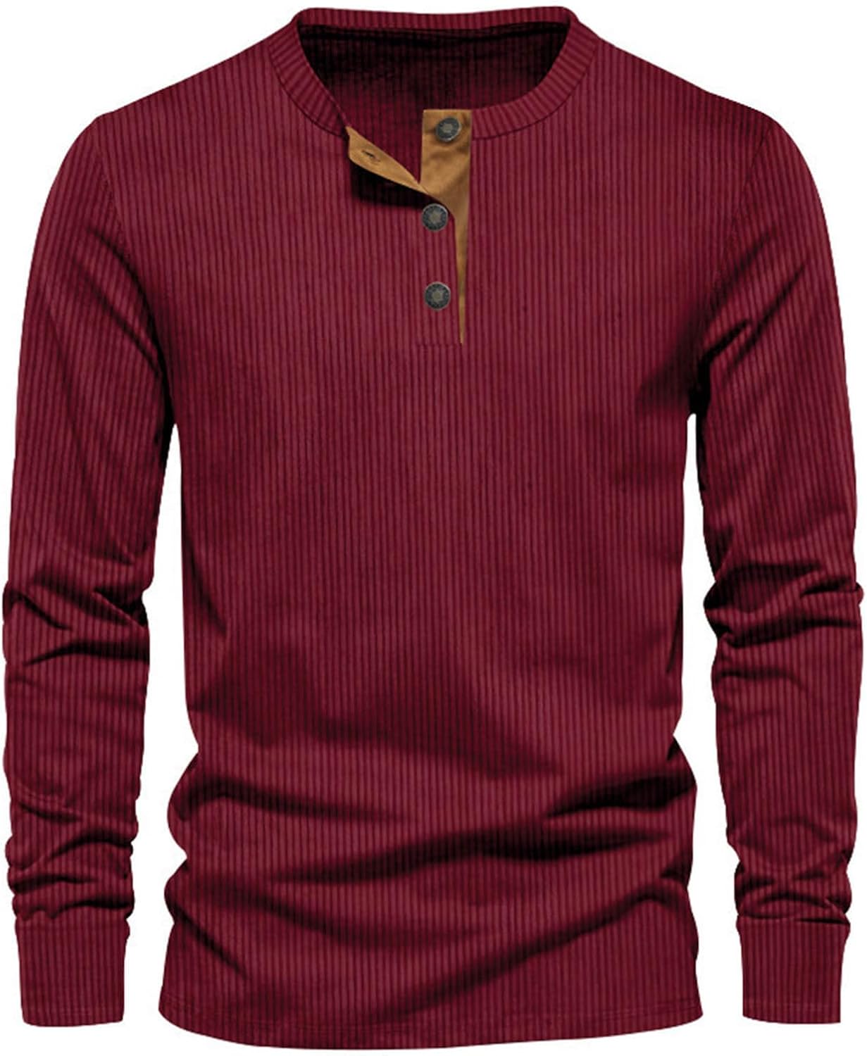 T-shirt à Manches Longues pour Hommes - Confort et Style pour Superposition