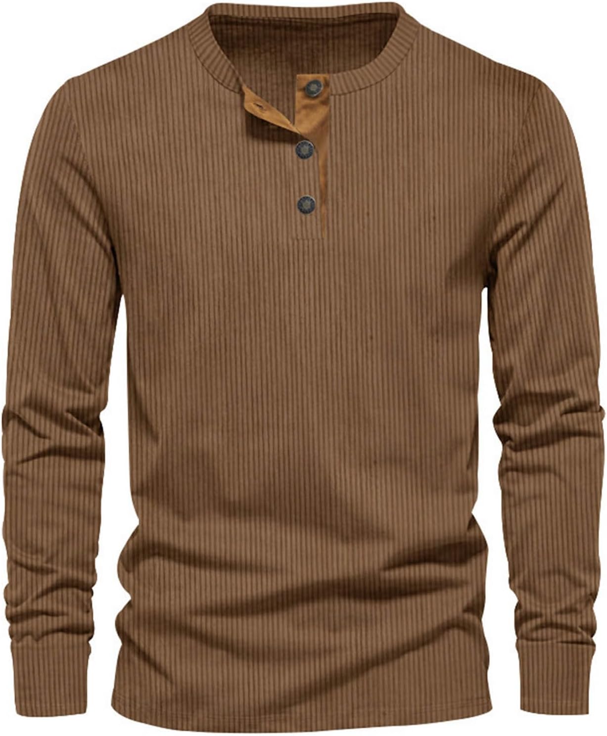 T-shirt à Manches Longues pour Hommes - Confort et Style pour Superposition