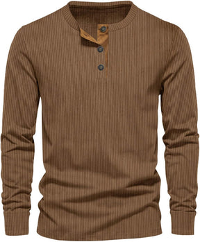 T-shirt à Manches Longues pour Hommes - Confort et Style pour Superposition